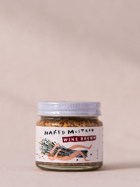 Naked Mustard Wine Brown